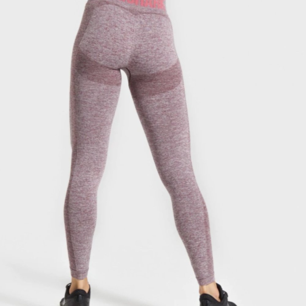 Gymshark Flex Highrise Leggings - Berry/rose